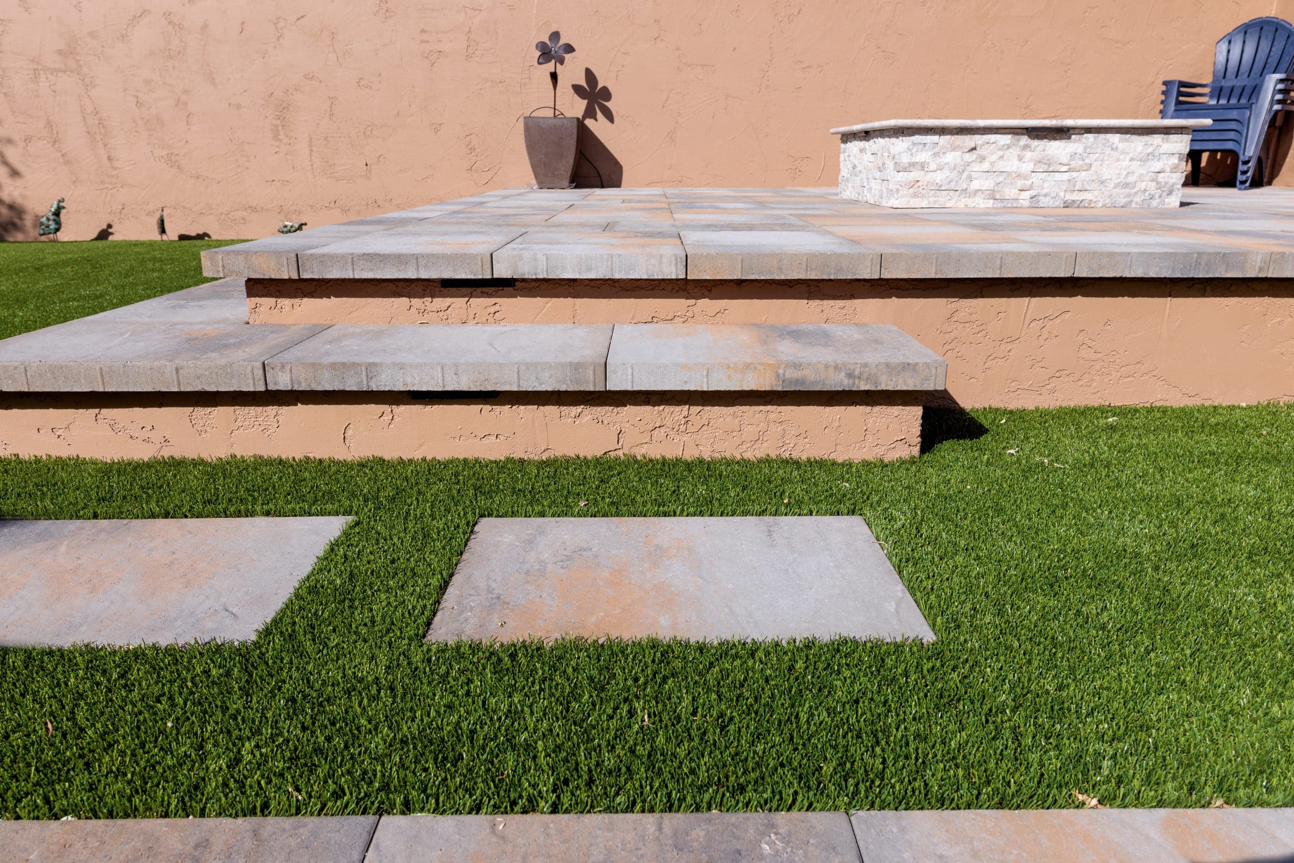 Scottsdale Arizona Hardscapes Firepit