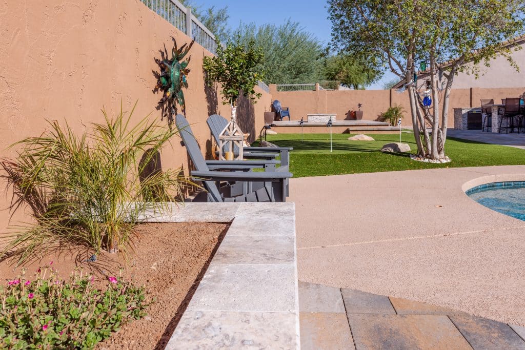 Scottsdale Arizona Hardscapes by Pool & Garden